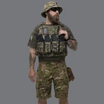 Бойовий бронежилет IBV-1 (1 класу). Вага 3.1 кг. Збільшена площа захисту. Мультикам. S/M 3 Бойовий бронежилет IBV-1 (1 класу). Вага 3.1 кг. Збільшена площа захисту. Мультикам. S/M 3