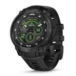 Смарт-годинник Garmin Instinct Crossover AMOLED, Tactical, Black/Black, GPS. Чорний