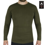 Футболка огнеупорная с длинным рукавом "FLAME-RETARD.ISO11612 UNDERSHIRT" Olive