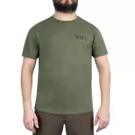Футболка з малюнком "5.11 Tactical EMEA Smoke 'Em" Military Green