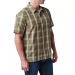 Сорочка тактична "5.11 Tactical® Nate Short Sleeve Shirt" Sage Green Plaid 4 Сорочка тактична "5.11 Tactical® Nate Short Sleeve Shirt" Sage Green Plaid 4