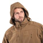 Куртка демисезонная софтшелл "SOFTSHELL JACKET SCU" Coyote 8