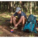 Patelnia tytanowa z rozkładaną rączką 17 cm Naturehike NH18T010-A 4