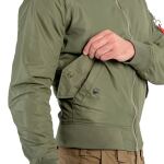 Куртка літня Sturm Mil-Tec® "US Summer MA1® Flight Jacket" Olive 5 Куртка літня Sturm Mil-Tec® "US Summer MA1® Flight Jacket" Olive 5