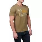 Футболка з малюнком "5.11 Tactical All Bark Zoom" RANGER GREEN 3