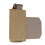 Боковой левосторонний эластичный подсумок для магазинов АК/АR и турникетов открытого типа с креплением на липучке. Койот 2 Боковой левосторонний эластичный подсумок для магазинов АК/АR и турникетов открытого типа с креплением на липучке. Койот 2