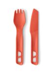 Набір столових приборів Sea to Summit Passage Cutlery Set, 2 Piece, 2 предмети, Spicy Orange