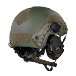 Навушники активні Sordin Supreme Pro-X Slim, кріплення M11 та наголів'я (сумісні з ARC Rail). Олива 3