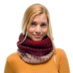 Шарф-труба Buff Knitted & Fleece Neckwarmer Alina, Maroon 2 Шарф-труба Buff Knitted & Fleece Neckwarmer Alina, Maroon 2