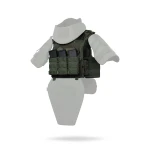 Збільшена плитоноска (PRO) під бронеплити 27х35 см. Олива 3 Збільшена плитоноска (PRO) під бронеплити 27х35 см. Олива 3