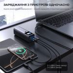Павербанк Choetech B670 27000mAh Black PD5.0 140W + QC3.0 22.5W 7 Павербанк Choetech B670 27000mAh Black PD5.0 140W + QC3.0 22.5W 7
