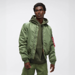 Куртка Alpha Industries MA-1 Bomber Jacket Slim Fit. Зелений