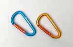 Набір алюмінієвих сервісних карабінів Base Camp Delta 6 Straight Set, 2 шт, Blue/Orange 2 Набір алюмінієвих сервісних карабінів Base Camp Delta 6 Straight Set, 2 шт, Blue/Orange 2