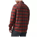 Рубашка тактическая "5.11 Tactical® Lester Flannel Plaid Long Sleeve Shirt" Red Bourbon Plaid 4 Рубашка тактическая "5.11 Tactical® Lester Flannel Plaid Long Sleeve Shirt" Red Bourbon Plaid 4