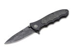Ніж Boker Leopard-Damast III Collection, клинок 97 мм, сталь Damasteel