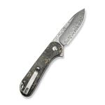 Ніж складаний Civivi Elementum II Damascus / Carbon Fiber & Resin, чорний 2
