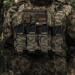 Боковий лівосторонній еластичний підсумок для магазинів АК/АR та турнікетів відкритого типу з кріпленням на липучці. Піксель (мм-14) 3 Боковий лівосторонній еластичний підсумок для магазинів АК/АR та турнікетів відкритого типу з кріпленням на липучці. Піксель (мм-14) 3