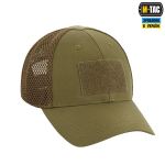 Бейсболка тактична M-Tac Elite Flex Dark Олива з сіткою 5 Бейсболка тактична M-Tac Elite Flex Dark Олива з сіткою 5