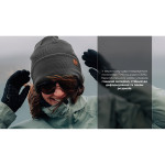 Шапка водонепроникна DexShell Onesize. Графітовий сірий 4