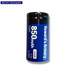 Акумуляторна батарея літієва CR123A/16340 850mAh 3.7V Lithium 3 Акумуляторна батарея літієва CR123A/16340 850mAh 3.7V Lithium 3