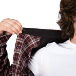 Сорочка «Буревій» (Logo Tan), Camotec. Burgundy Check 3