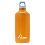Пляшка для води Laken Futura 0.6 L, Orange/Blue Cap