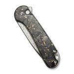 Ніж складаний Civivi Elementum II Damascus / Carbon Fiber & Resin, чорний 5