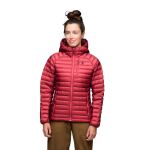 Жіночий легкий пуховик для трекінгу Black Diamond W Approach Down Hoody, Mineral Red 2 Жіночий легкий пуховик для трекінгу Black Diamond W Approach Down Hoody, Mineral Red 2