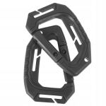 Карабін тактичний пластиковий "TACTICAL CARABINER MOLLE" (2 шт.) Black 2 Карабін тактичний пластиковий "TACTICAL CARABINER MOLLE" (2 шт.) Black 2