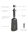 Пляшка-фільтр для води LifeStraw Peak Squeeze, 650 мл, Dark Mountain Gray 5