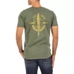 Футболка з малюнком "5.11 Tactical Stay Sharp" Military Green