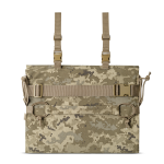 Каремат для сидіння розкладний потрійний. Cordura 500D. Піксель (мм-14) 5