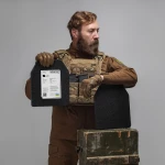 Стальная бронеплита 5 класс защиты. Вес 4.4 кг. Размер M (25х30 см.) 3 Стальная бронеплита 5 класс защиты. Вес 4.4 кг. Размер M (25х30 см.) 3