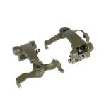 Активні навушники Earmor M32X Plus, з кріпленням на шолом та наголів'ям. Олива 3 Активні навушники Earmor M32X Plus, з кріпленням на шолом та наголів'ям. Олива 3