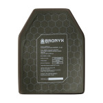 Керамічна бронеплита 5 класу Bronyx. Вага 3.38 кг. Розмір XL (27.5х35.5 см)