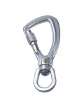 Карабін з вертлюгом Singing Rock Twister Hook, Screw Gate Zink-plated
