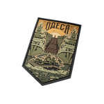 Патч (шеврон) «Одеса» від Brand Element. М’який ПВХ пластик. Олива 4