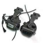 Активные защитные наушники Earmor M32X PLUS (FG) Olive с гарнитурой и креплением на шлем 3 Активные защитные наушники Earmor M32X PLUS (FG) Olive с гарнитурой и креплением на шлем 3