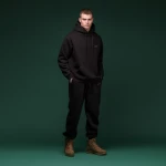 Спортивний костюм Ukrarmor Rush Hood&Pants однотонний. Чорний 2 Спортивний костюм Ukrarmor Rush Hood&Pants однотонний. Чорний 2