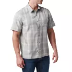 Сорочка тактична "5.11 Tactical® Nate Short Sleeve Shirt" Titan Grey Plaid 4
