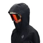 Гірськолижна жіноча мембранна куртка Black Diamond W Recon Stretch Shell, Black 6 Гірськолижна жіноча мембранна куртка Black Diamond W Recon Stretch Shell, Black 6
