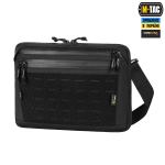 Torba M-Tac Admin Bag Large Elite z rzepem Czarne