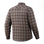 Сорочка M-Tac Lumberjack Merino Cold Weather. Сірий/Коричневий 3
