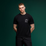 Футболка Basic Military T-Shirt. HMMWV. Cotton and Elastane, чорний 2