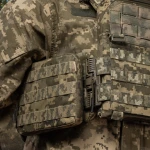 Чохли для бокових бронеплит з кріпленням Molle на камербанди. Піксель (мм-14) 4 Чохли для бокових бронеплит з кріпленням Molle на камербанди. Піксель (мм-14) 4