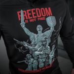 Кофта M-Tac Hoodie Freedom, Чорний 6