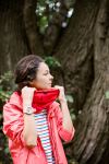 Повязка флисовая Tribe Neck Warmer з затяжкою, Красный 5