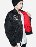 Куртка Alpha Industries Apollo MA-1 Bomber W. Черный 4