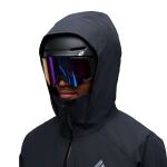 Гірськолижна чоловіча мембранна куртка Black Diamond M Recon Stretch Shell, Black 5 Гірськолижна чоловіча мембранна куртка Black Diamond M Recon Stretch Shell, Black 5