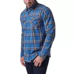 Сорочка тактична "5.11 Tactical Gunner Plaid Long Sleeve Shirt" Cobalt Blue Plaid 3 Сорочка тактична "5.11 Tactical Gunner Plaid Long Sleeve Shirt" Cobalt Blue Plaid 3